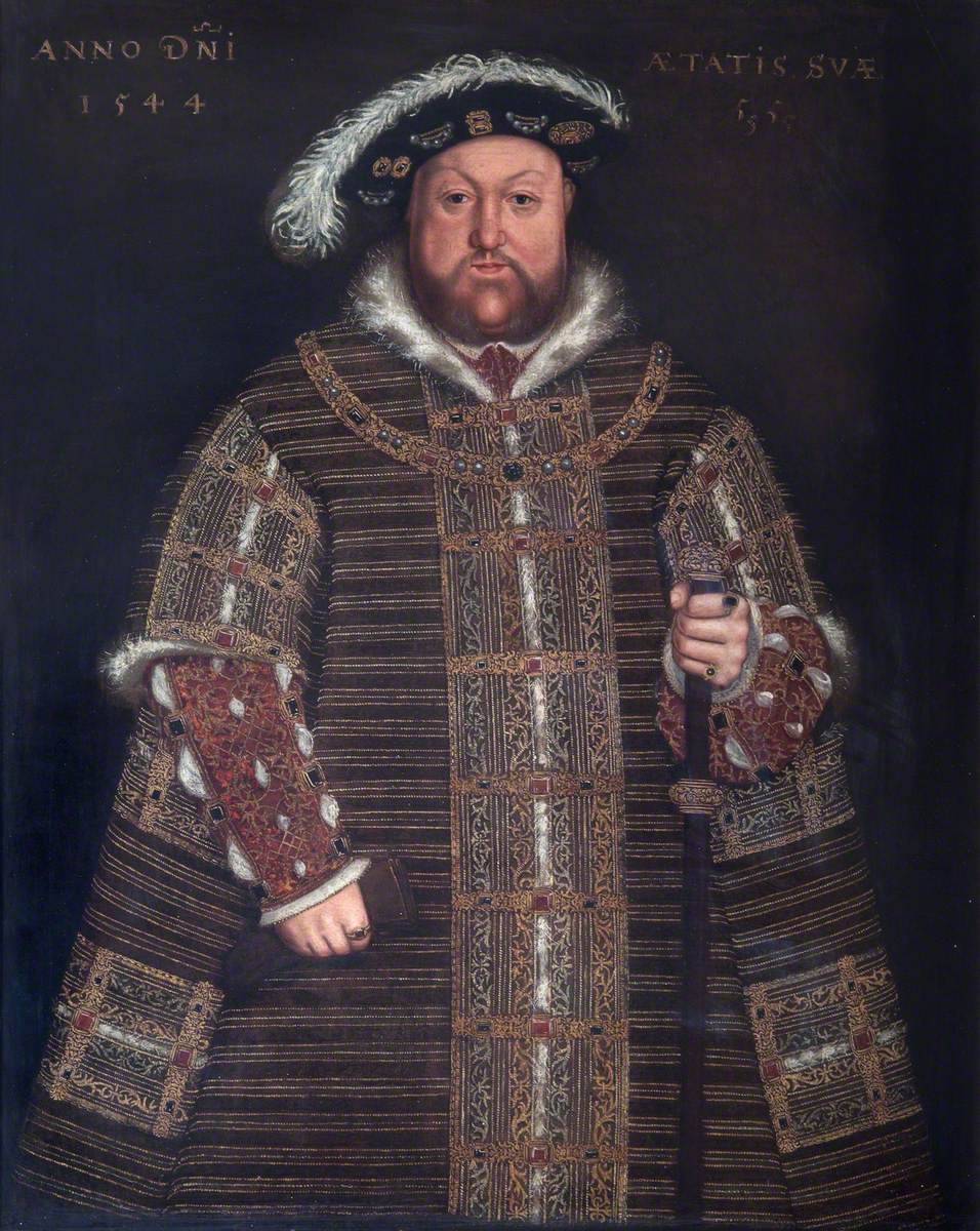Henry VIII (1491–1547), Hans Holbein the younger (c.1497–1543) (after). Image courtesy of Barts Health NHS Trust Archives & Museums.